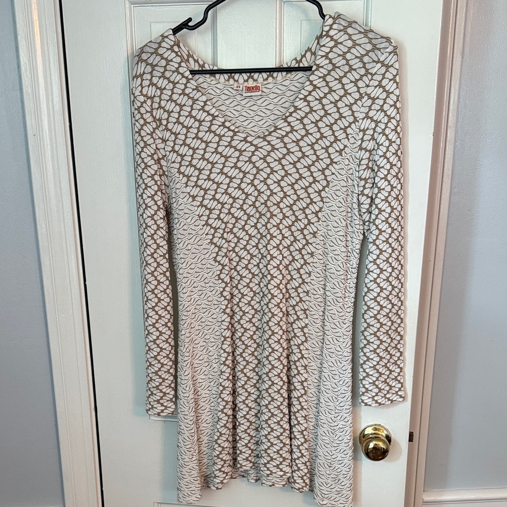 Patterned Long Sleeve Tunic